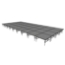Midwest Folding TransFold 16'x36' Dual-Height Portable Stage Kit, 16"-24" High (4'x4' Units) - MFP-TA44-16X36X1624