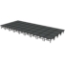 Midwest Folding TransFold 16'x36' Dual-Height Portable Stage Kit, 24"-32" High (4'x4' Units) - MFP-TA44-16X36X2432
