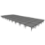 Midwest Folding TransFold 16'x40' Dual-Height Portable Stage Kit, 16"-24" High (4'x4' Units) - MFP-TA44-16X40X1624