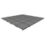 Midwest Folding TransFold 20'x20' Portable Stage Kit, 8" High (4'x4' Units) - MFP-TF44-20X20X8