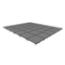Midwest Folding TransFold 20'x24' Portable Stage Kit, 8" High (4'x4' Units) - MFP-TF44-20X24X8