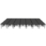 Midwest Folding TransFold 20'x28' Dual-Height Portable Stage Kit, 24"-32" High (4'x4' Units) - MFP-TA44-20X28X2432