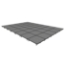 Midwest Folding TransFold 20'x28' Portable Stage Kit, 8" High (4'x4' Units) - MFP-TF44-20X28X8