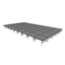 Midwest Folding TransFold 20'x36' Dual-Height Portable Stage Kit, 16"-24" High (4'x4' Units) - MFP-TA44-20X36X1624