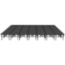 Midwest Folding TransFold 24'x28' Dual-Height Portable Stage Kit, 24"-32" High (4'x4' Units) - MFP-TA44-24X28X2432
