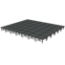 Midwest Folding TransFold 24'x28' Dual-Height Portable Stage Kit, 24"-32" High (4'x4' Units) - MFP-TA44-24X28X2432