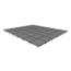 Midwest Folding TransFold 24'x28' Portable Stage Kit, 8" High (4'x4' Units) - MFP-TF44-24X28X8
