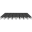Midwest Folding TransFold 24'x32' Dual-Height Portable Stage Kit, 24"-32" High (4'x4' Units) - MFP-TA44-24X32X2432