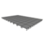 Midwest Folding TransFold 24'x36' Dual-Height Portable Stage Kit, 16"-24" High (4'x4' Units) - MFP-TA44-24X36X1624