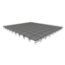 Midwest Folding TransFold 32'x36' Dual-Height Portable Stage Kit, 16"-24" High (4'x4' Units) - MFP-TA44-32X36X1624