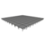 Midwest Folding TransFold 36'x36' Dual-Height Portable Stage Kit, 16"-24" High (4'x4' Units) - MFP-TA44-36X36X1624