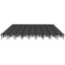 Midwest Folding TransFold 36'x36' Dual-Height Portable Stage Kit, 24"-32" High (4'x4' Units) - MFP-TA44-36X36X2432