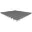 Midwest Folding TransFold 36'x40' Dual-Height Portable Stage Kit, 16"-24" High (4'x4' Units) - MFP-TA44-36X40X1624
