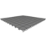 Midwest Folding TransFold 40'x40' Dual-Height Portable Stage Kit, 16"-24" High (4'x4' Units) - MFP-TA44-40X40X1624