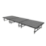 Midwest Folding TransFold 4'x12' Dual-Height Portable Stage Kit, 16"-24" High (4'x4' Units) - MFP-TA44-4X12X1624