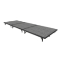 Midwest Folding TransFold 4'x12' Portable Stage Kit, 8" High (4'x4' Units)