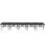 Midwest Folding TransFold 4'x20' Dual-Height Portable Stage Kit, 24"-32" High (4'x4' Units) - MFP-TA44-4X20X2432