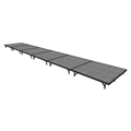 Midwest Folding 4'x24' TransFold Portable Stage Kit, 8" High