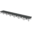 Midwest Folding TransFold 4'x28' Dual-Height Portable Stage Kit, 24"-32" High (4'x4' Units) - MFP-TA44-4X28X2432
