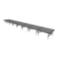 Midwest Folding TransFold 4'x32' Dual-Height Portable Stage Kit, 16"-24" High (4'x4' Units) - MFP-TA44-4X32X1624