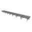 Midwest Folding TransFold 4'x36' Dual-Height Portable Stage Kit, 16"-24" High (4'x4' Units) - MFP-TA44-4X36X1624