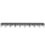 Midwest Folding TransFold 4'x36' Dual-Height Portable Stage Kit, 24"-32" High (4'x4' Units) - MFP-TA44-4X36X2432