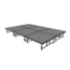 Midwest Folding TransFold 8'x12' Dual-Height Portable Stage Kit, 16"-24" High (4'x4' Units) - MFP-TA44-8X12X1624