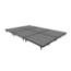 Midwest Folding TransFold 8'x12' Portable Stage Kit, 8" High (4'x4' Units) - MFP-TF44-8X12X8