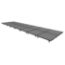 Midwest Folding TransFold 8'x32' Portable Stage Kit, 8" High (4'x4' Units) - MFP-TF44-8X32X8