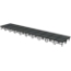 Midwest Folding TransFold 8'x40' Dual-Height Portable Stage Kit, 24"-32" High (4'x4' Units) - MFP-TA44-8X40X2432