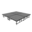 Midwest Folding TransFold 8'x8' Dual-Height Portable Stage Kit, 16"-24" High (4'x4' Units) - MFP-TA44-8X8X1624