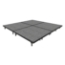 Midwest Folding TransFold 8'x8' Portable Stage Kit, 8" High (4'x4' Units) - MFP-TF44-8X8X8