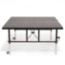 Midwest Folding TransFold 4'x40' Dual-Height Portable Stage Kit, 24"-32" High (4'x4' Units) - MFP-TA44-4X40X2432