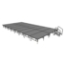 Midwest Folding TransFold 16'x32' Dual-Height Stage with Step, 16"-24H (4'x8' Units) - MFP-TA48-16X32-1624