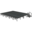 Midwest Folding TransFold 16'x20' Dual-Height Stage with Step, 24"-32H (4'x8' Units) - MFP-TA48-16X20-2432