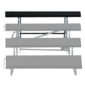 Midwest Folding Add-On 4th Tier for TransFold 3-Tier Standing Choral Riser, 72" Wide portable staging, midwest folding, choral risers, chorus risers, standing risers, tapered, tapered risers, add on step