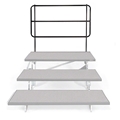 Midwest Folding TFB72 TransFold Back Guard Rail for 3-Tier 72" Standing Choral Riser