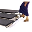 Midwest Folding TFSR72 3-Tier TransFold Reverse Tapered Standing Choral Riser, 72" Wide - MFP-TFSR72