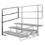 Midwest Folding TransFold Standing Choral Riser Side Guard Rail (2-Pack) - MFP-TFS54