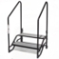 Midwest Folding TransFold 2-Step Stairs with Handrails for 24" Height Stage - MFP-TST2