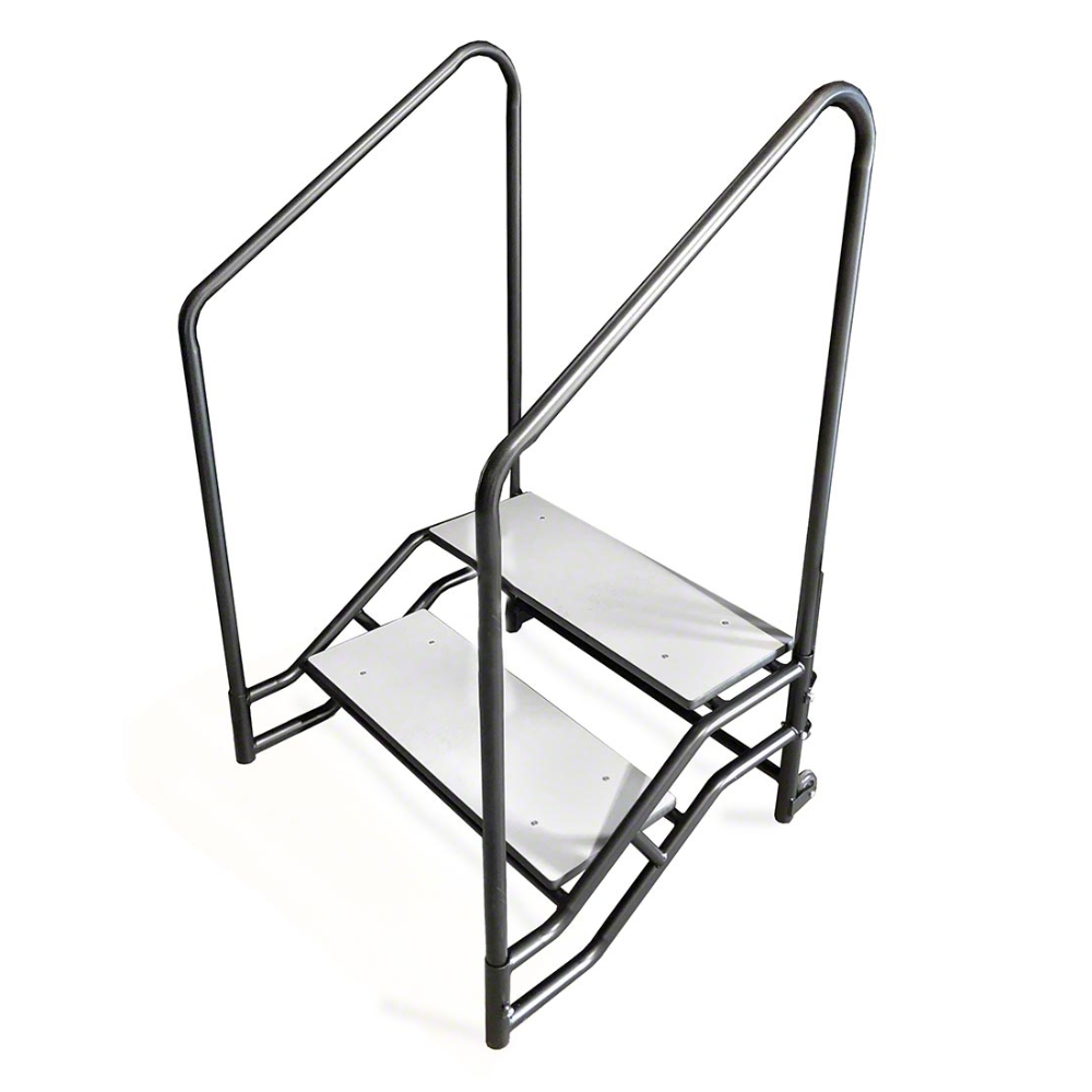 Midwest Folding ST2 Fixed Stairs for 24"H MobileStage | StageDrop