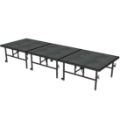 Midwest Folding TransFold 4'x12' Dual-Height Portable Stage Kit, 24"-32" High (4'x4' Units)