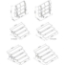 Staging 101 3-Tier Straight Folding Choral Riser with Guard Rail - SF3SCCGR-SF3SCIGR