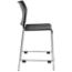 National Public Seating 8810C Cafetorium Counter Stool, Plastic Seat, Black - NPS-8810C-11-10