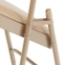 National Public Seating 1201 Vinyl Premium Folding Chair, French Beige (4-pack) - NPS-1201