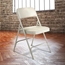 National Public Seating 1202 Vinyl Premium Folding Chair, Grey (Pack of 4) - NPS-1202