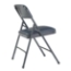 National Public Seating 1204 Vinyl Premium Folding Chair, Dark Midnight Blue (4-pack) - NPS-1204