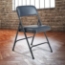 National Public Seating 1204 Vinyl Premium Folding Chair, Dark Midnight Blue (4-pack) - NPS-1204