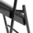 National Public Seating 1210 Vinyl Premium Folding Chair, Caviar Black (4-pack) - NPS-1210