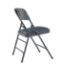National Public Seating 1304 Vinyl Upholstered Premium Folding Chair, Dark Midnight Blue (4-pack) - NPS-1304